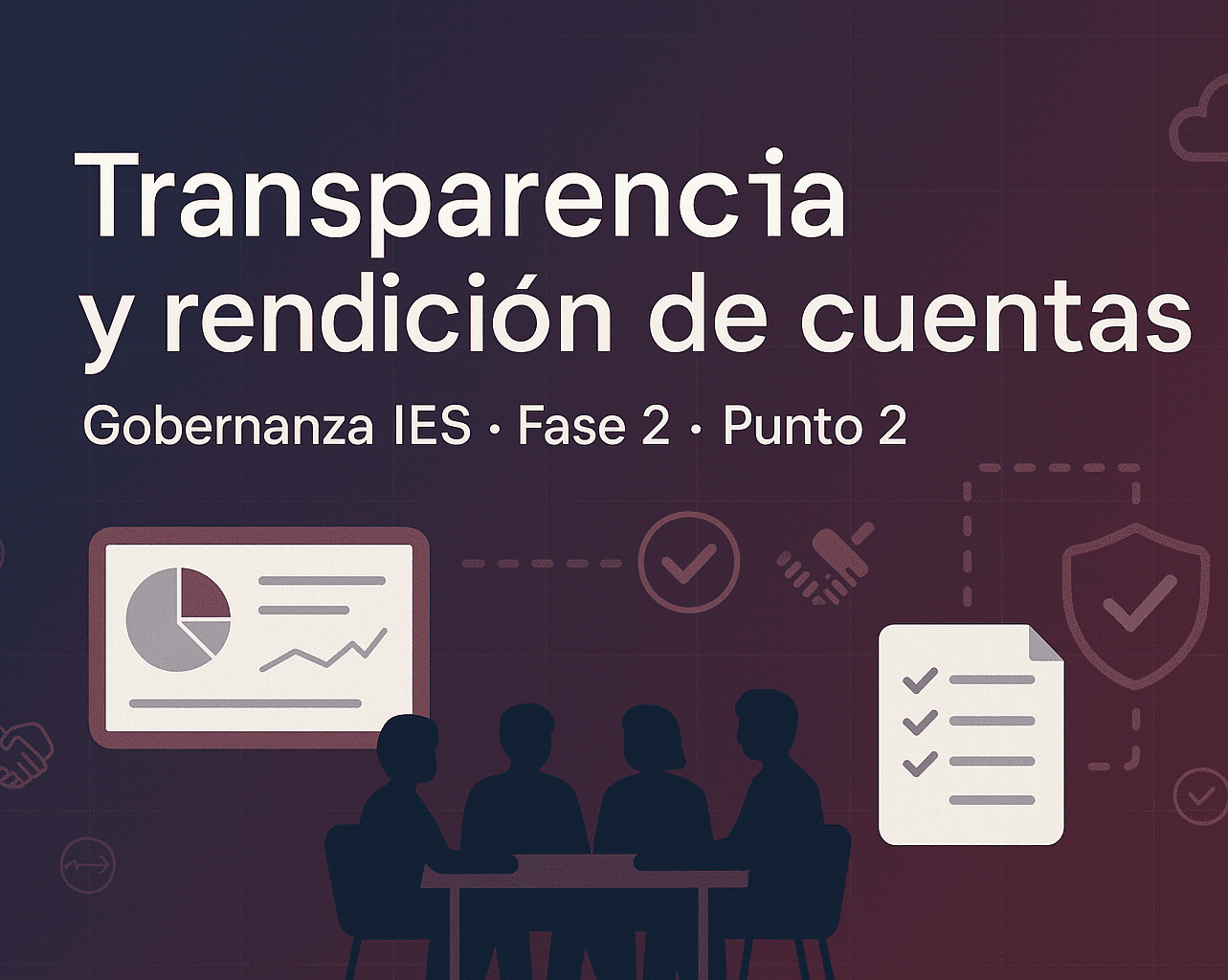 Transparencia y rendición de cuentas: pilares de confianza entre socios y directores académicos